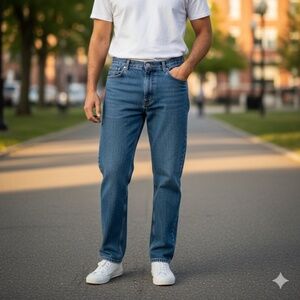 Мужские синие джинсы Calvin Klein, размер 36К